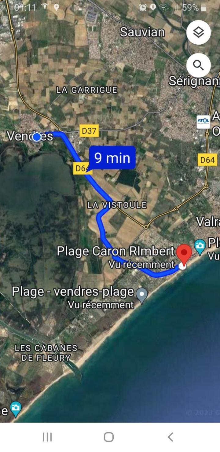Appartement A 8 Km De La Mer - 3 Chambres Vendres Eksteriør billede